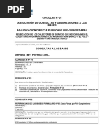 Adp-7-2006-Sedapal-Pliego de Absolucion de Consultas PDF