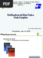 circuito de meia onda eletronica