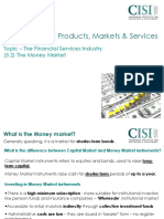 1 The Money Market