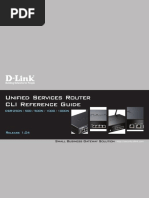 DLink DSR CLI Reference Guide v1.04