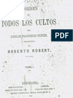 Dupuis Carlos Francisco - El Origen de Todos Los Cultos - Tomo 01 (Scan) PDF