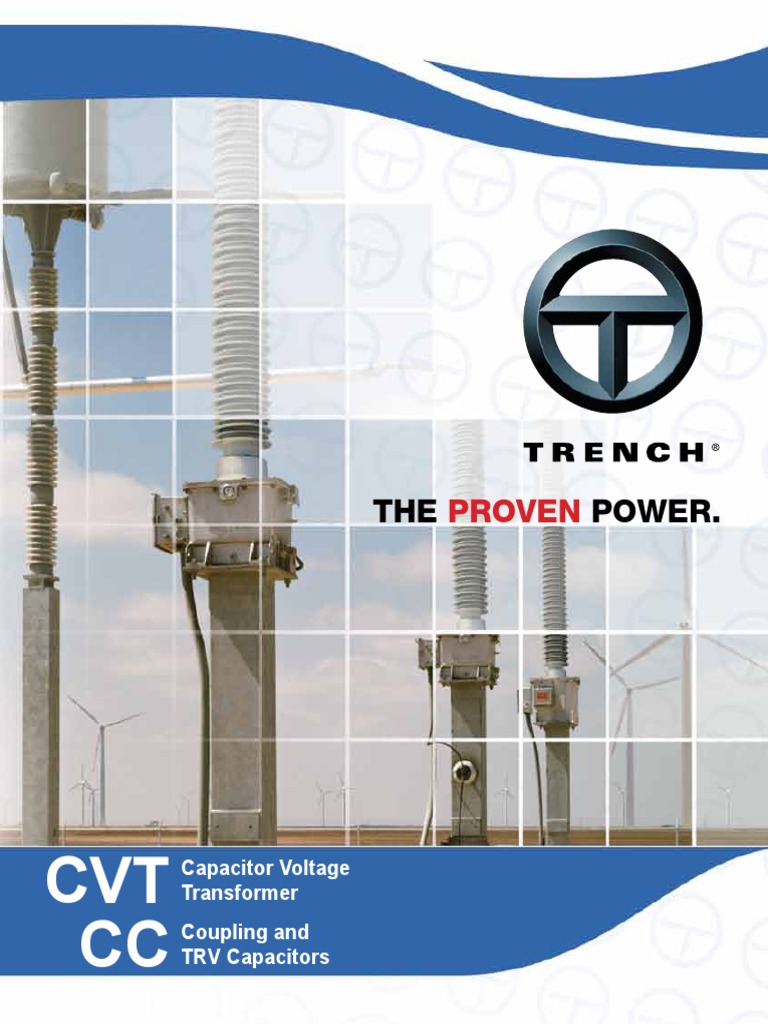 CVT and CC - North American Brochure | PDF | Capacitor | Transformer