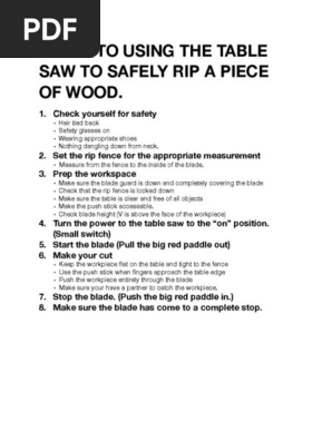 table saw guide
