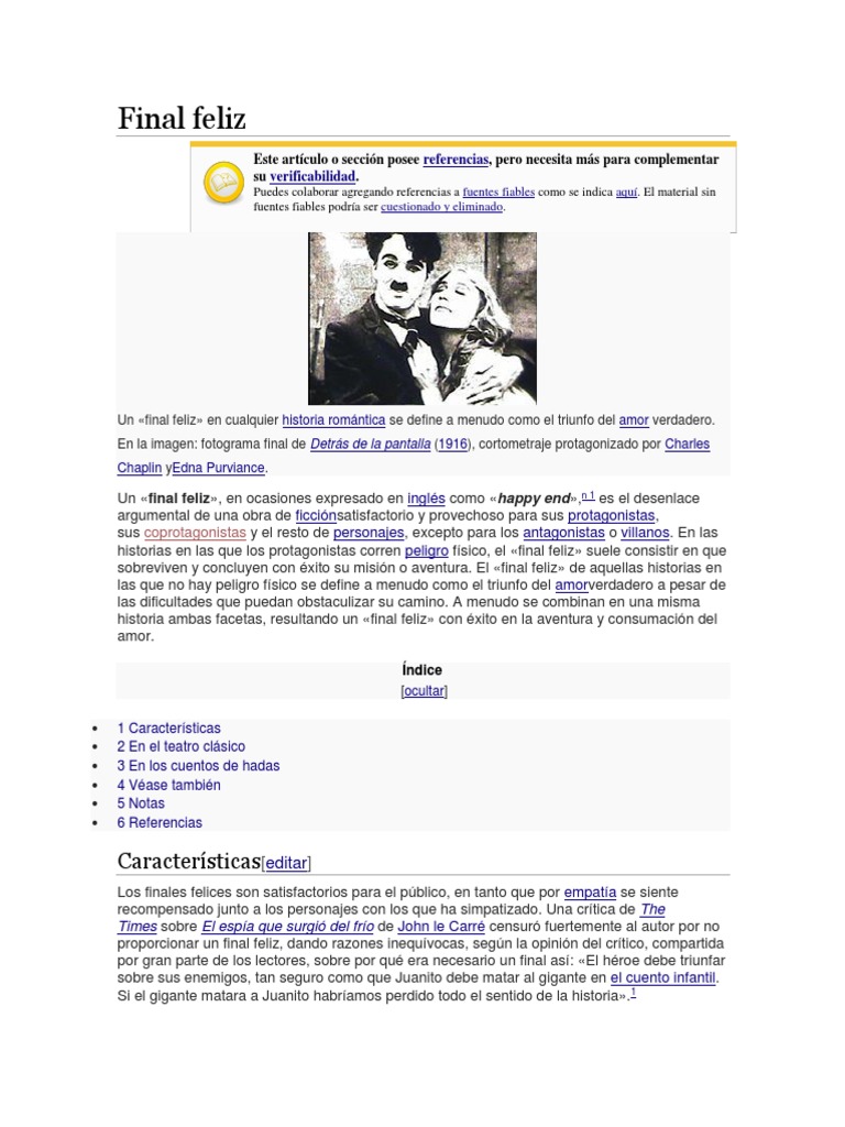 Final Feliz | PDF