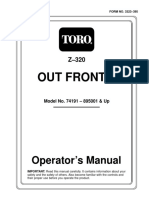 Out Front Z: Operator's Manual