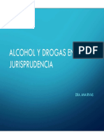 Ana Rivas Alcohol y Drogas en La Jurisprudencia