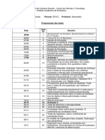 Programacao Das Aulas 2018.2 PDF