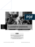 1 +la+sociedad+del+conocimiento PDF