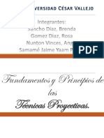 Fund. Princ. de Las Técnicas Proyectivas