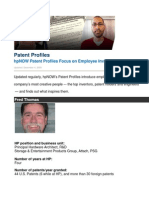 HP Patent Profiles - Fred Thomas