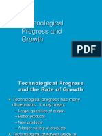 Technological Progress and Growth