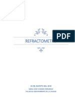informe refractometro