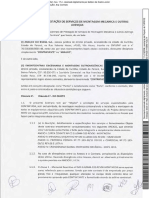 Contrato de pestação de serviço de montagem mecanica e outras avenças