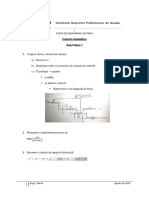 Aula Pratica 1 - Controle Automatico 3ano-Agosto 2015