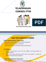 Tahapan Kegiatan Posbindu PTM