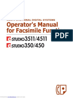 Toshiba E-STUDIO3511 Operator's Manual