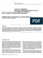 Aplicación de Un Modelo de Planificación UD