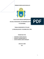 Monografia Regionalizacion y Economia