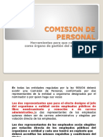 2 Comision de Personal Conformacion