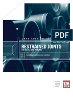 Restrained Joints For Iron Pipe Lines