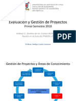 Gestion de Los Costos Del Proyecto