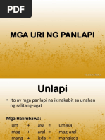 Ano Ang Panlapi | PDF