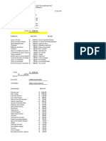 Reporte de ofrendas e ingresos de la Iglesia Presbiteriana El Buen Pastor