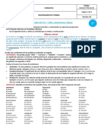 Sesión 5 de RV 1° Antónimos Clases I Bim.