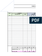 METRADOS, Formato Concreto Armado - Modificado Por David García