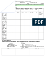 Prueba Multiplicación 4°