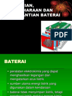 Pengujian, Pemeliharaan Dan Penggantian Baterai