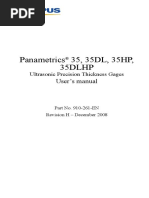 910-261-EN Rev H - Panametrics 35 35DL 35HP 35DLHP (EN) PDF