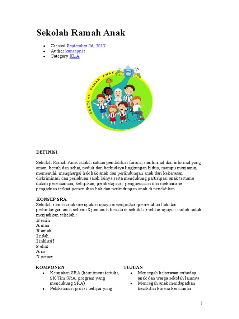 20+ New For Contoh Teks Deklarasi Sekolah Ramah Anak
