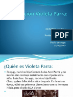 Disertación Violeta Parra