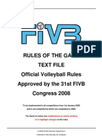 FIVB Rules 2009-2012