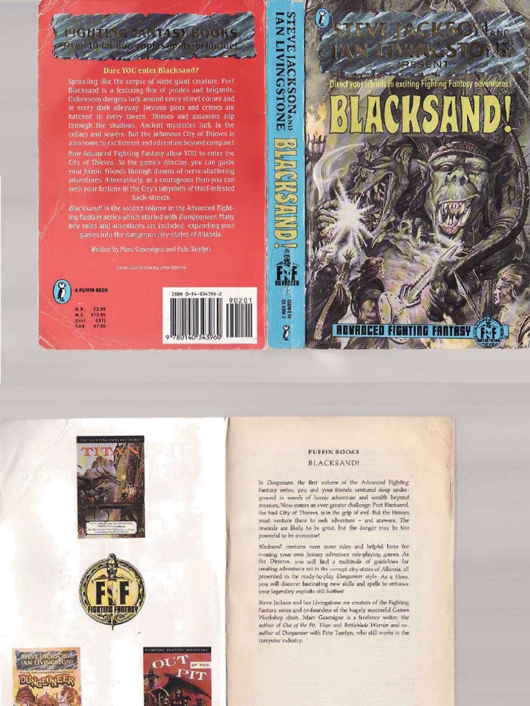 Advanced Fighting Fantasy Overview | PDF