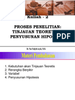 MP2-Proses Penelitian (TinjauanTeoretis & Penyusunan Hipotesis)