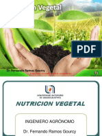 nutricion vegetal