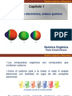 Estructura electrónica y enlace químico en química orgánica