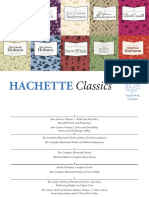 Hachette Classics Brochure 2018