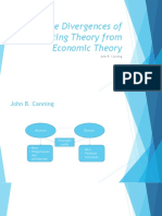 Some Divergences of Accounting Theory From Economic Theory