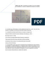 Cantidad de movimiento, fuerza y velocidad de partículas y proyectiles