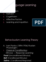 Theories of l1 Learning