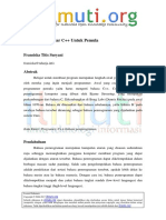 Fransiska Sehari Belajar C Untuk Pemula