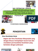 POS UKK SEBAGAI UPAYA PENINGKATAN KESEHATAN DAN PRODUKTIFITAS KERJA