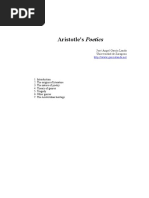 Aristotles Poetics PDF | PDF | Aristotle | Genre
