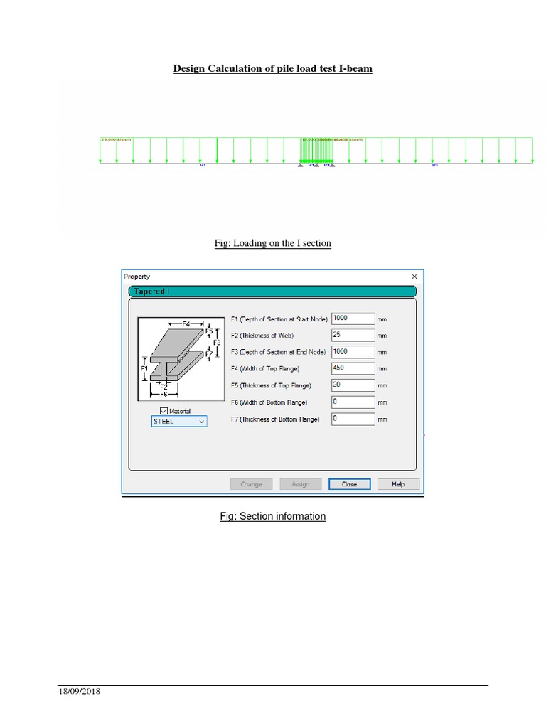 Pile Load Test Design Calculation | PDF | Materials | Structural ...