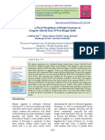 A Study On Floral Morphology of Brinjal Genotypes in Gangetic-Alluvial Zone of West Bengal, India