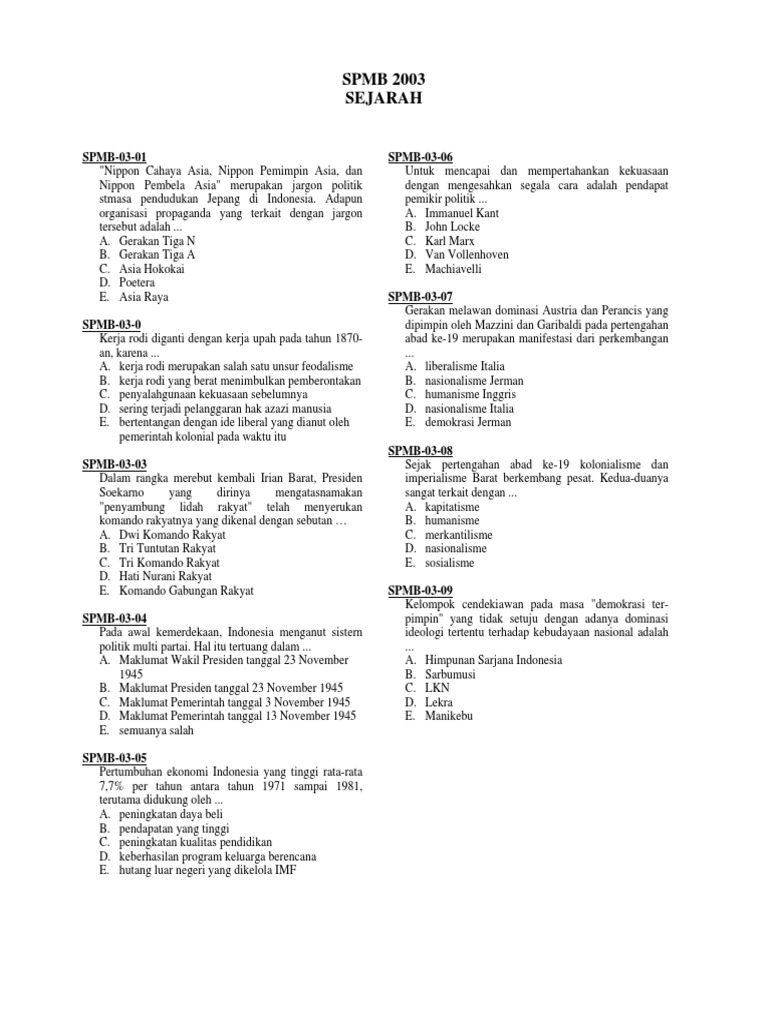 Maklumat Pemerintah Pada Tanggal 3 November 1945 Menyebabkan Munculnya