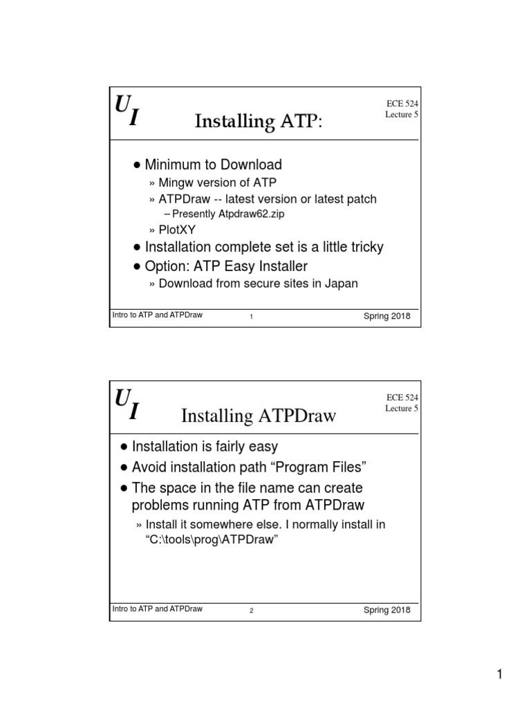 Installing ATP:: Minimum To Download | PDF | Ibm Pc Compatibles | Areas ...
